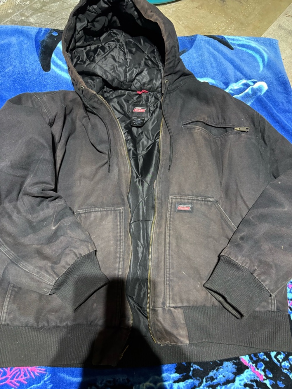 Genuine Dickies Men's Defender Series Heavy Duty Insulated Duck Jacket Mens XL